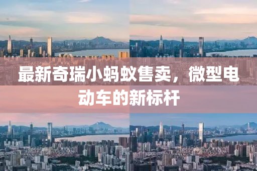 最新奇瑞小螞蟻售賣，微型電動車的新標(biāo)桿
