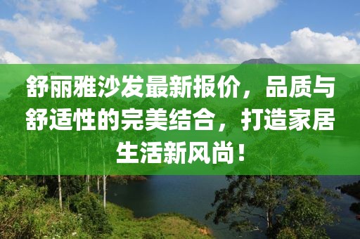 舒麗雅沙發(fā)最新報價，品質與舒適性的完美結合，打造家居生活新風尚！