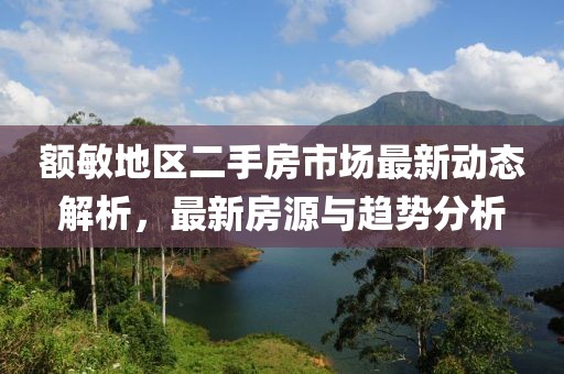 額敏地區(qū)二手房市場最新動態(tài)解析，最新房源與趨勢分析