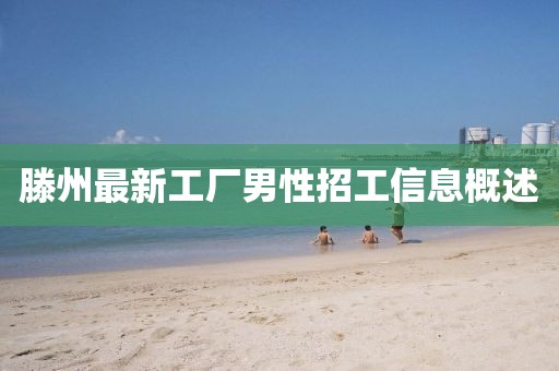 滕州最新工廠男性招工信息概述