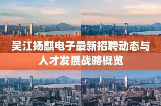 吳江揚麒電子最新招聘動態(tài)與人才發(fā)展戰(zhàn)略概覽