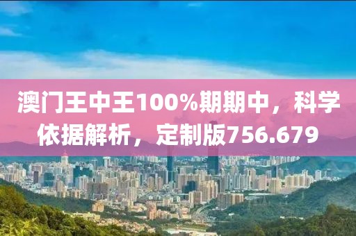 澳門王中王100%期期中，科學依據(jù)解析，定制版756.679