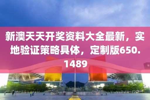 新澳天天開獎資料大全最新，實地驗證策略具體，定制版650.1489
